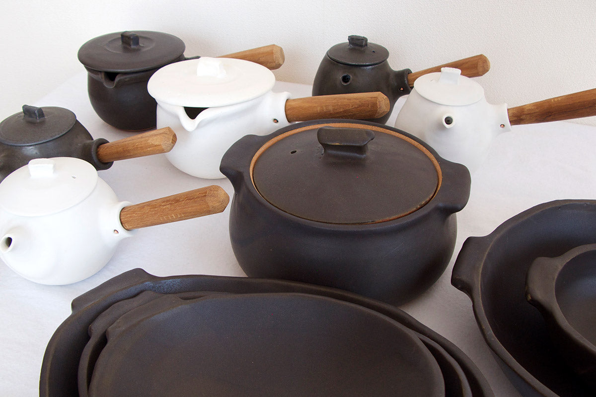 馬場勝文陶工房 入荷のお知らせ | 新たに急須(しずく)と土鍋の取扱い開始!