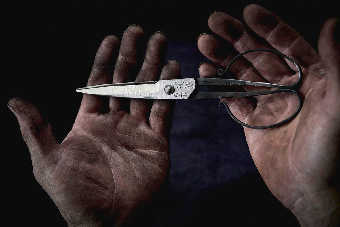 梅木本種子鋏製作所 | 製作風景