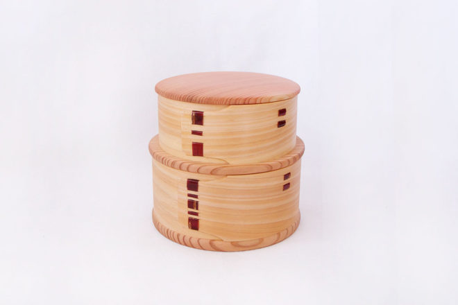 曲物師 淋正司さんの | 曲げわっぱ弁当箱が加わりました。