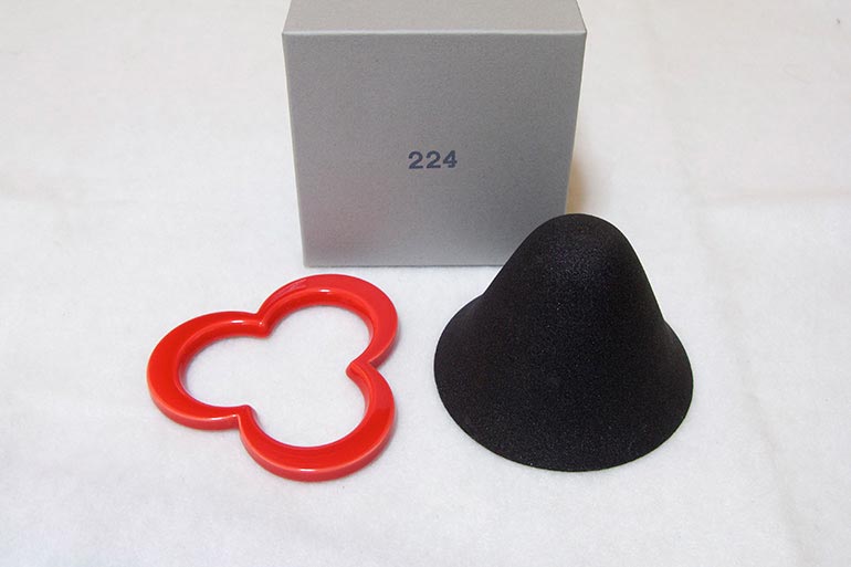224porcelain(224ポーセリン) セラミックコーヒーフィルター Caffe hat
