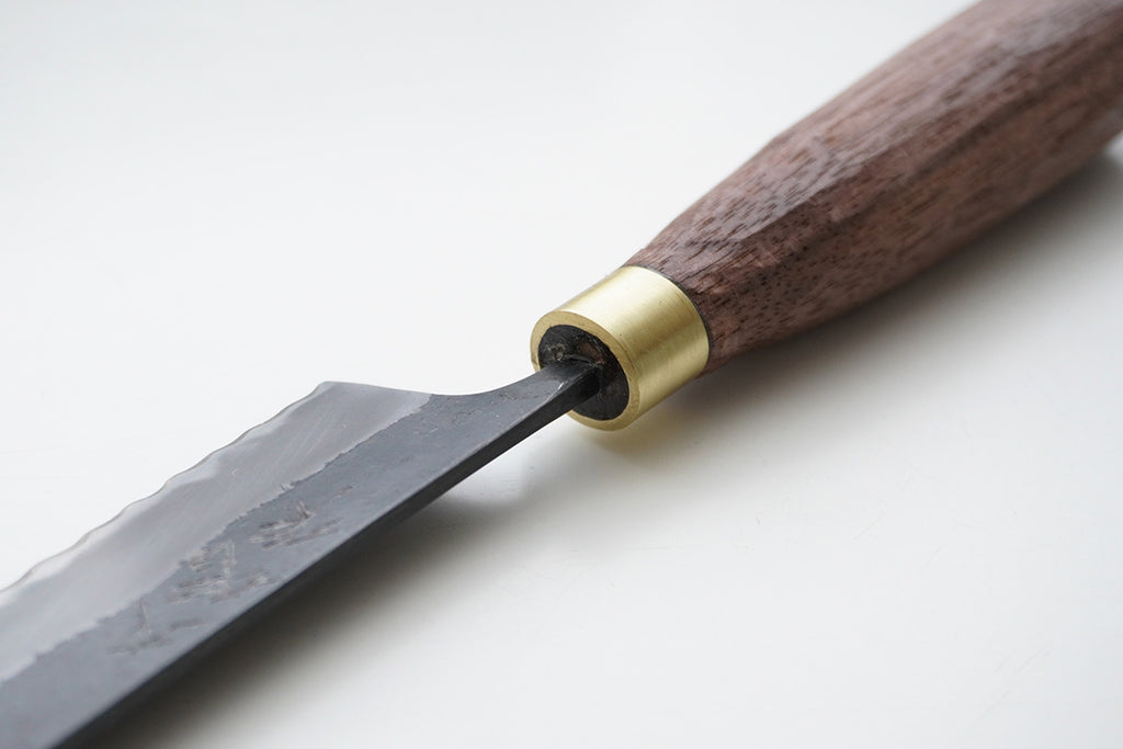 鍛冶職人 赤畠大徳 黒打パン切り包丁 210mm