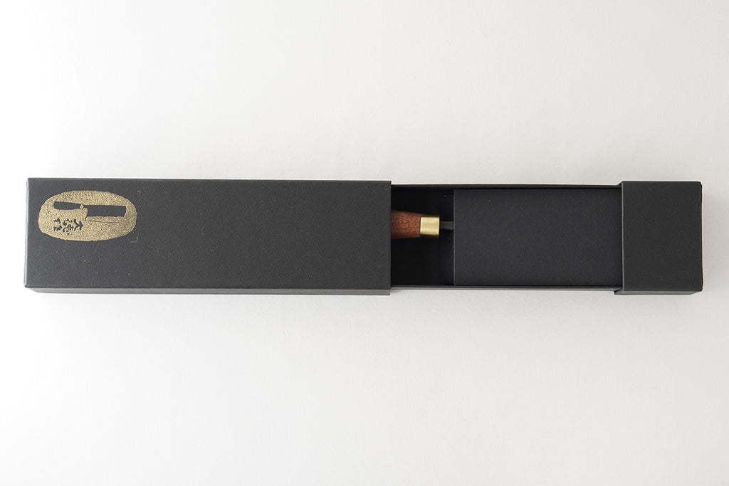 赤畠大徳 | 黒打coro包丁 菜切型 60mm