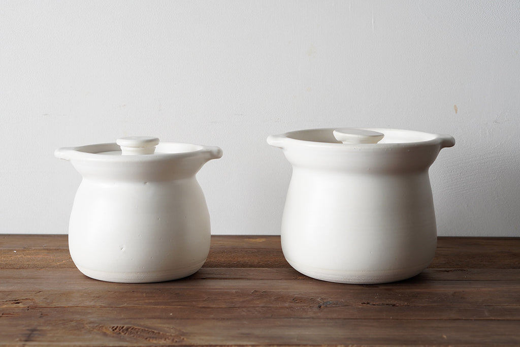 ごはん炊き鍋は2合3合からお選びいただけます。