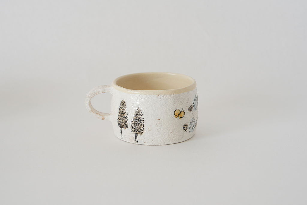 hapun pottery ほのぼの マグカップ