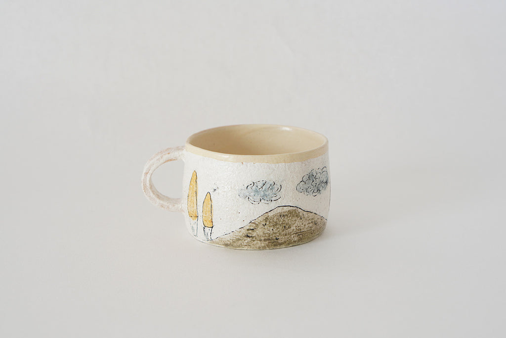 hapun pottery ほのぼの マグカップ