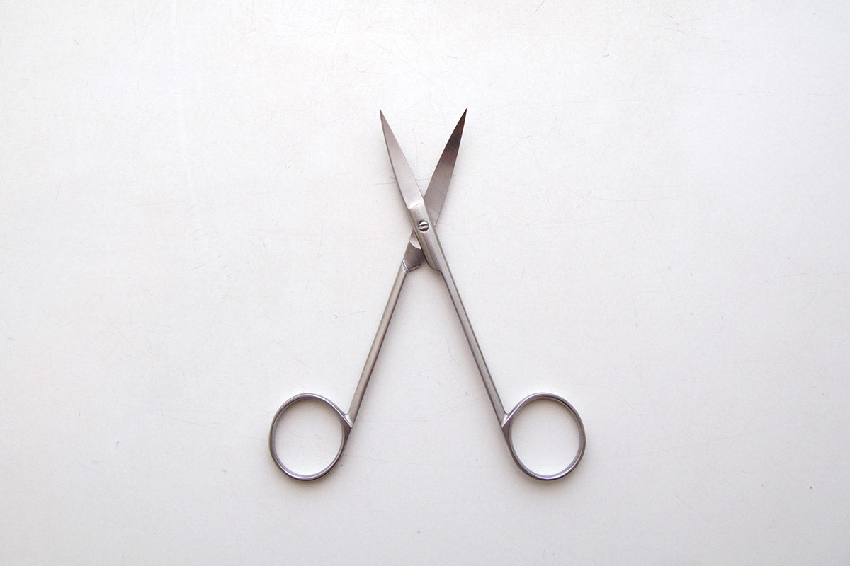 石宏製作所 糸切り鋏 眉毛切りはさみ(反)