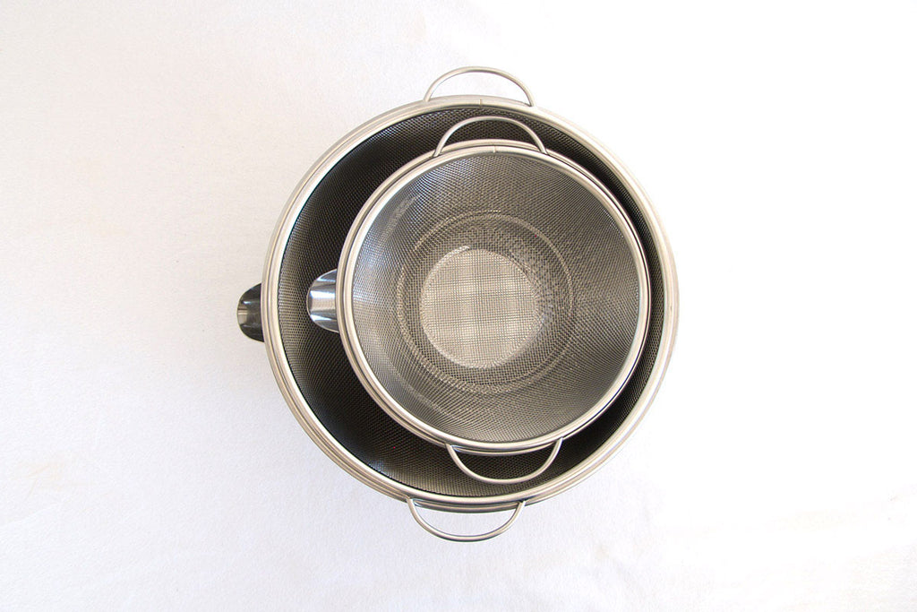 Kajitonya | Horizontal mouth bowl colander set
