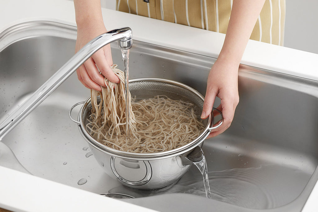 Kajitonya | Horizontal mouth bowl colander set