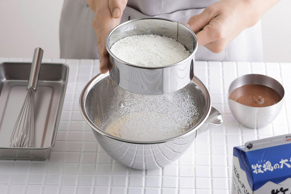 Kajitonya | Horizontal mouth bowl colander set