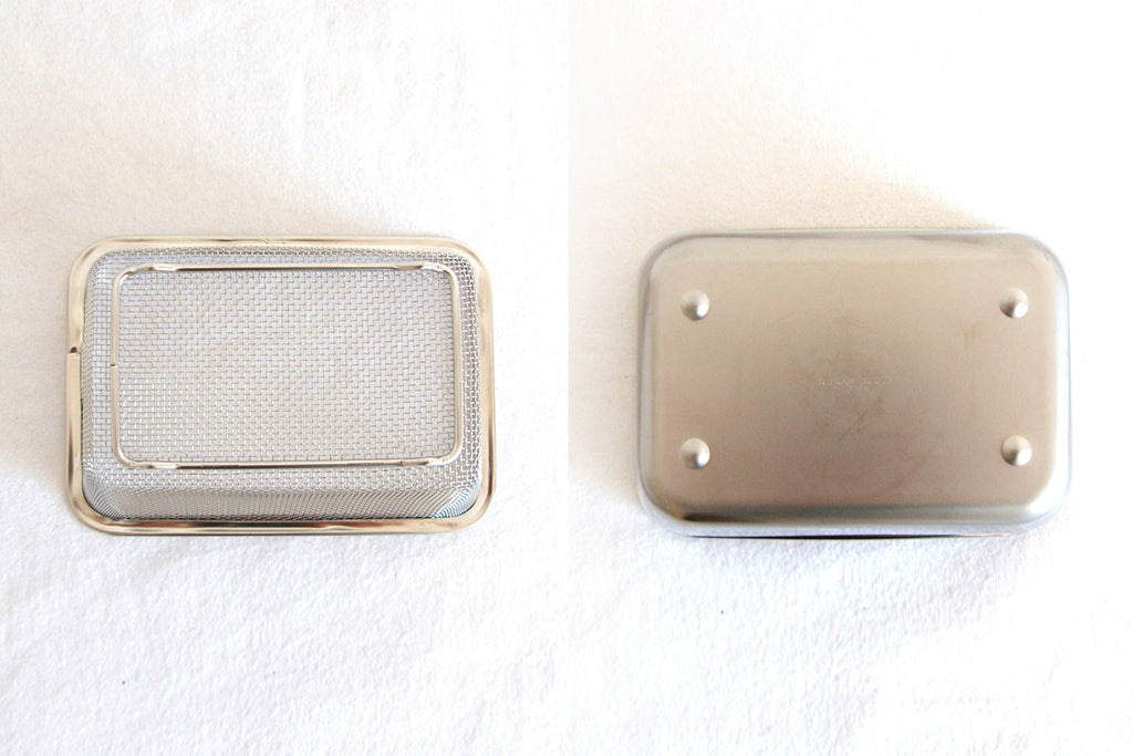 Kajidonya | Stacking colander and square tray