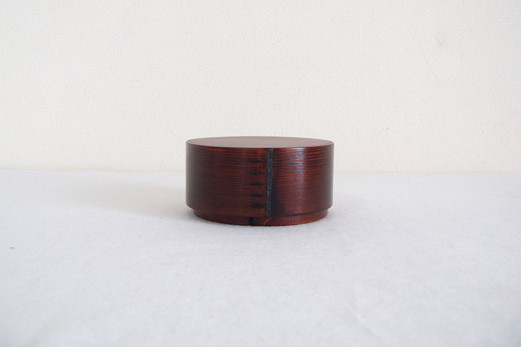 小坂屋漆器店 摺り漆 曲げわっぱ 弁当箱(丸型小)