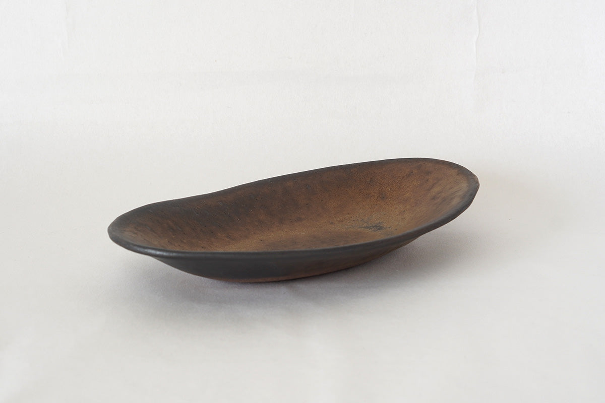 中川雅佳 | 金釉 舟皿