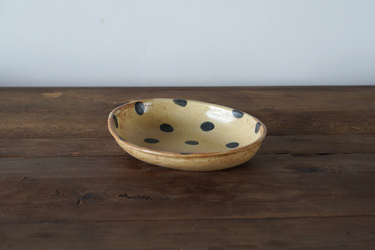 sunny-craft サニークラフト カレー皿(ドット柄 / きせと)