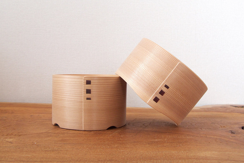 兎小屋 曲げわっぱ 弁当箱 晦 丸型(大)