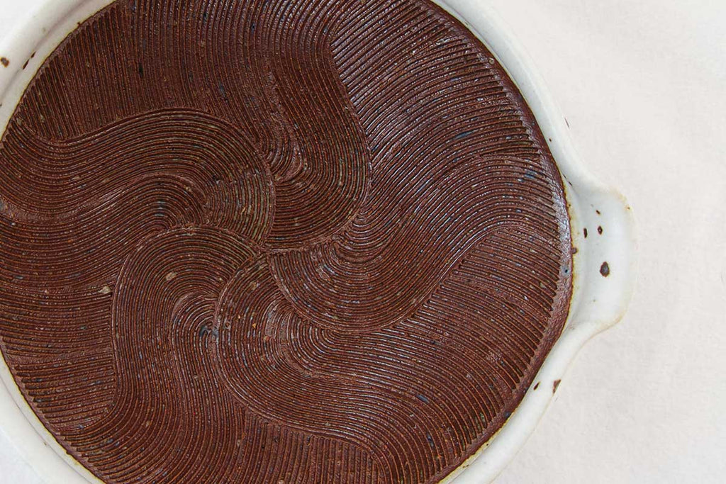 山只華陶苑 すり鉢 ワラ白 JUJU mortier