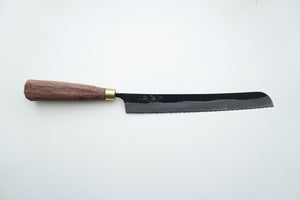 赤畠大徳 ｜ 黒打パン切り包丁 210mm