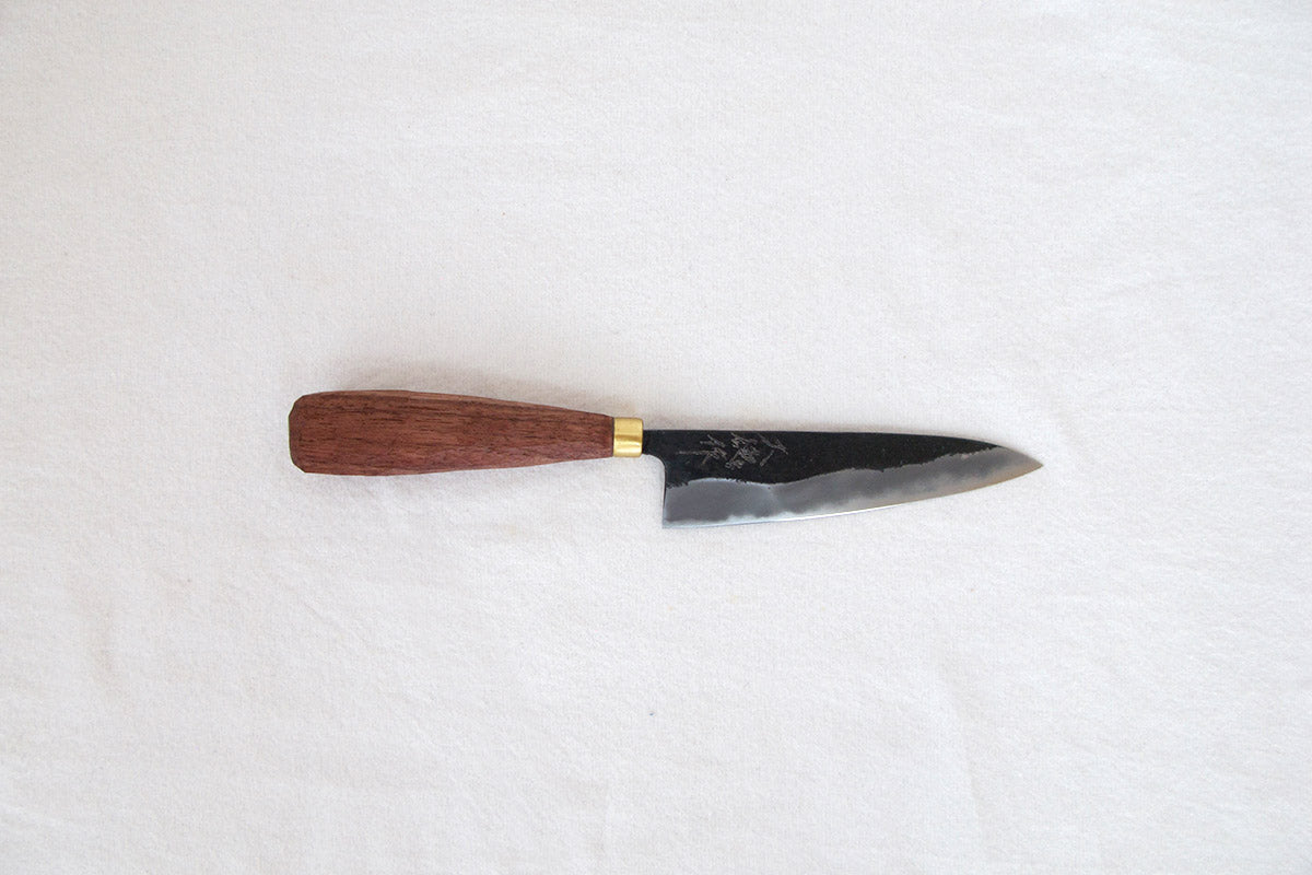 赤畠大徳 ｜ 黒打ペティナイフ 120mm 鍛冶職人 ペティ 包丁 打刃物