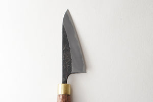 赤畠大徳 ｜ 黒打coro包丁 ペティ型 60mm 鍛冶職人 包丁 小さな包丁 打