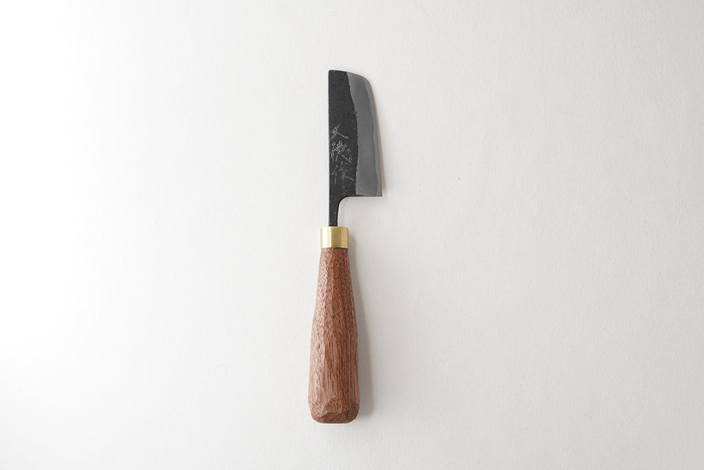 赤畠大徳　菜切り包丁　刃渡り12cm ■美品■ 黒打ち菜切 120mm 赤畠大徳 – PINT_MN