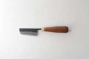 赤畠大徳 ｜ 黒打coro包丁 菜切型 60mm 鍛冶職人 包丁 小さな包丁 打