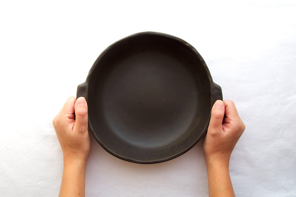 馬場勝文陶工房 耐熱グラタン皿［丸］