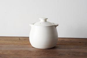 胜文马场陶艺工作室｜汤锅白色