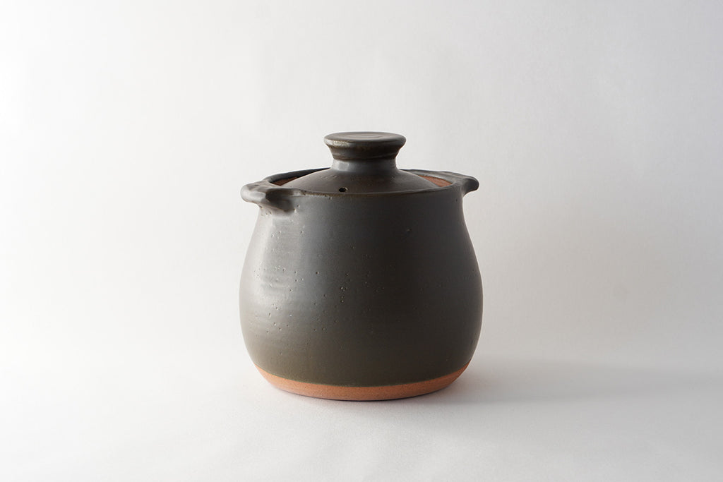 胜文马场陶艺工作室｜汤锅黑色