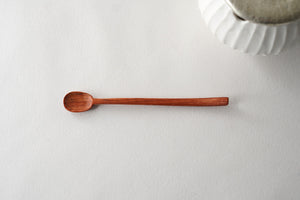 馬場勝文陶工房 ｜ 白磁マット すずふたシュガーポット 匙付き［丸］