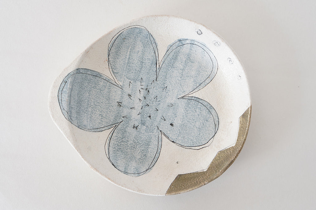 hapun pottery カレー・パスタ皿［丸］