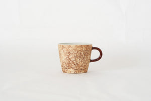 中川雅佳 ｜ コルク 面取コーヒーカップ 茶
