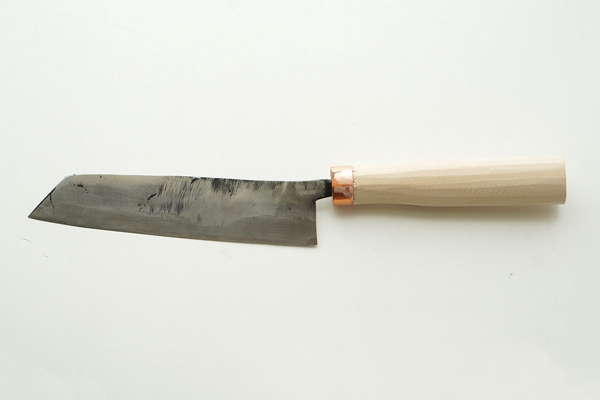 高橋鍛冶屋 菜切り包丁 木柄 専用箱付き 高橋鍛冶屋 ｜ 菜切り包丁 手打ち 包丁 菜切包丁 わかし