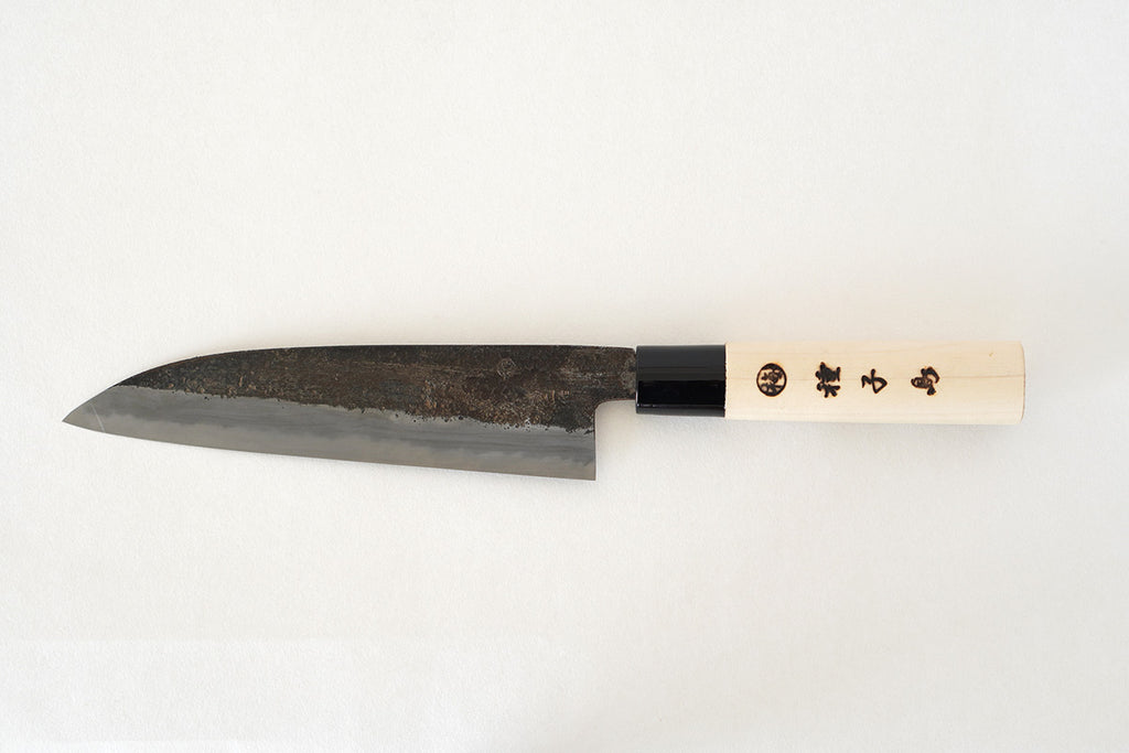 梅木本種子鋏製作所 ｜ 種子包丁 小 15cm 黒打ち仕上げ